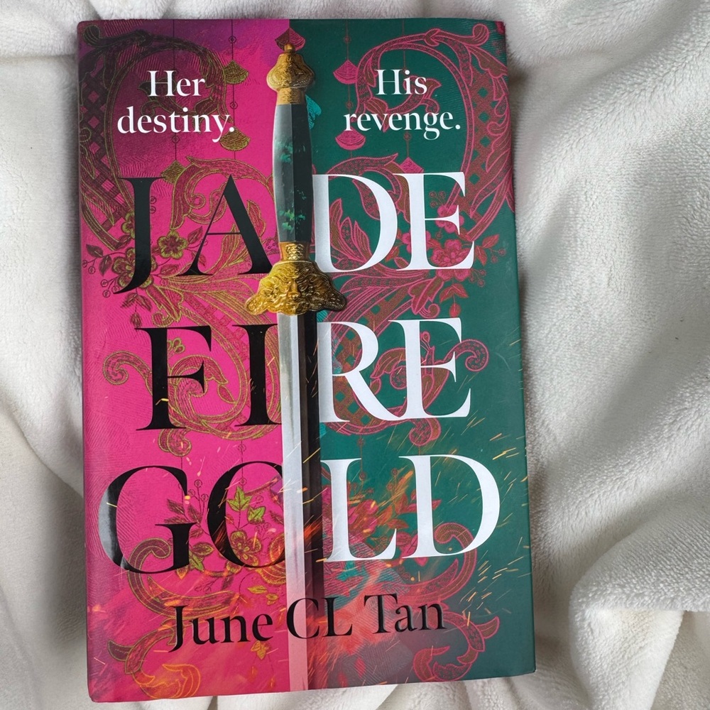Jade Fire Gold by June CL Tan
